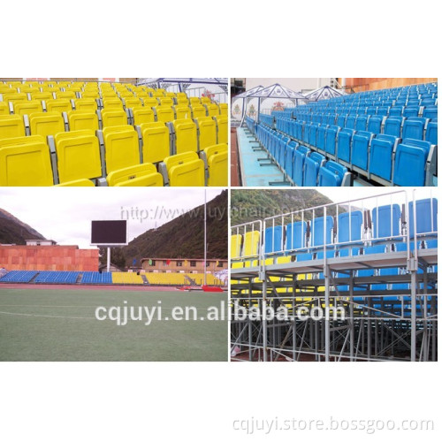 JY-720 multi-function Durable Auto Retractable Telescopic Bleacher /Movable Seating System outdoor movable tribune